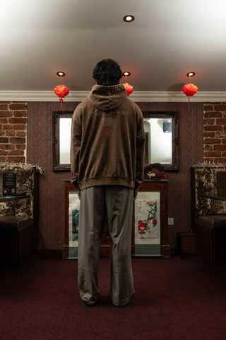 Empress Washed Brown Hoodie