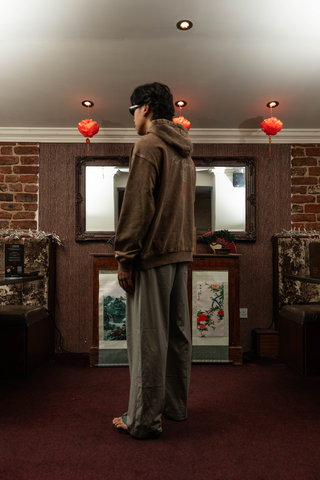 Empress Washed Brown Hoodie