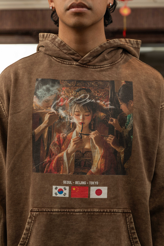 Empress Washed Brown Hoodie