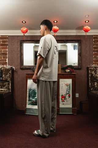 Koi Painting Oversized Tee