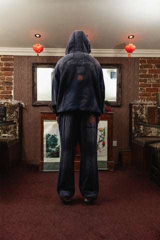 Blue Essential Oversized Hoodie