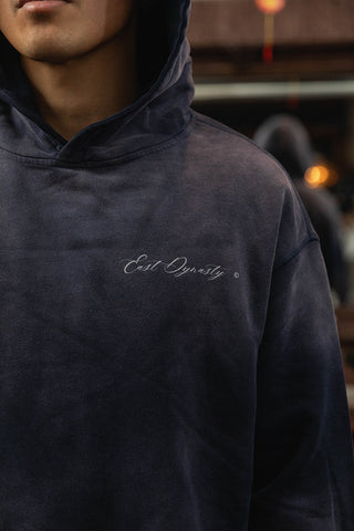 Blue Essential Oversized Hoodie