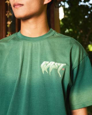 Green Acid Wash Concert Tee