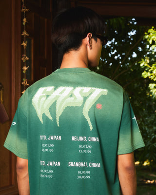 Green Acid Wash Concert Tee