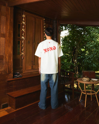 I LOVE ABGs Oversized Tee | White