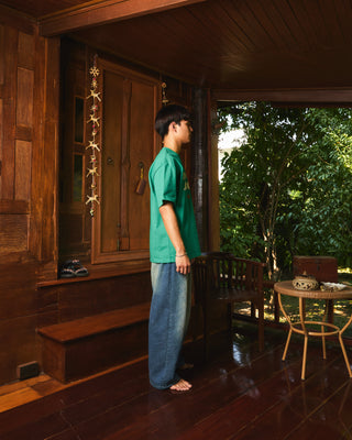 I LOVE ABGs Oversized Tee | Green